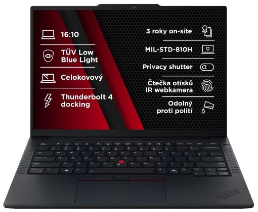 Obrázek LENOVO NTB ThinkPad E14 G7 - Ultra7 255H,14" WUXGA,32GB,1TBSSD,FHD+IRcam,W11P