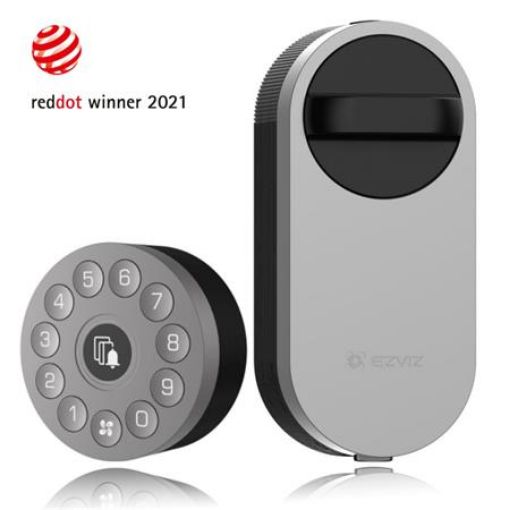 Obrázek Ezviz  - Set Chytrého dveřního zámku (DL01S) a Klávesnice (DL01CP) (CS-DL01S/DL01CP-BK)