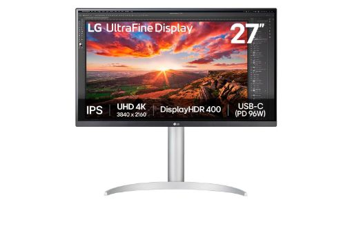 Obrázek LG MT IPS LCD LED 27" 27UP850K-W - IPS panel, 3840x2160, HDMI, DP, USB-C PD