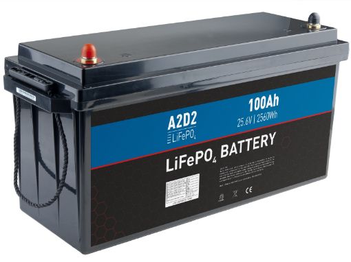 Obrázek AVACOM A2D2 baterie LiFePO4 25,6V 100Ah M8