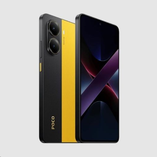 Obrázek POCO X7 pro 5G 12+512GB EU NFC with charger, Yellow EU