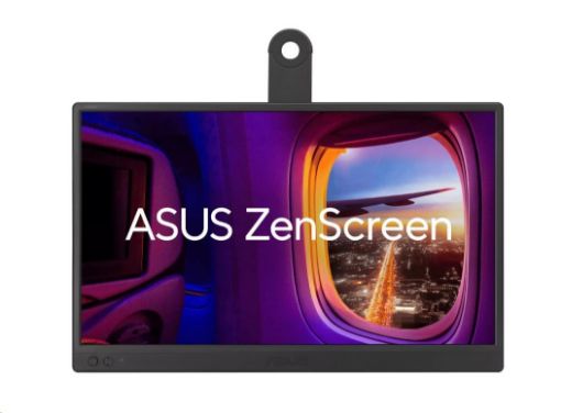 Obrázek ASUS LCD ZenScreen MB169CK, 15.6" FHD, 250nits, 60Hz, 5ms, USB-C, Mini HDMI, Black