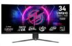 Obrázek MSI LCD MPG 346CQRF X24, 34", VA, 3440x1440, 240Hz, 0.5ms, HDMI, DP, USB, VESA, Audio, Black