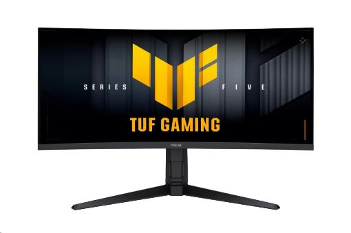 Obrázek ASUS LCD TUF Gaming VG34WQML5A, 34" 3440x1440, 400nits, 250Hz, 1ms, 178/178, DP, HDMI, USB, Audio, Repro, VESA, Black