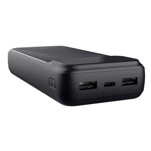 Obrázek TRUST Powerbanka Avala, 20000 mAh, 1xUSB-C + 2xUSB, černá