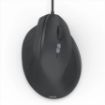 Obrázek Hama vertikální ergonomická kabelová myš ECM-500R, pro praváky, černá