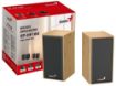 Obrázek GENIUS Reproduktor SP-HF180, 3.5mm jack, 6W, světlé dřevo