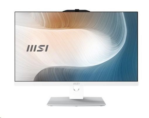 Obrázek MSI PC AiO AM242TP (Modern AM242TP 1M-2022XEU), Core 5 120U, 23.8" FHD, Touch, 16GB, 512GB SSD, N/A, No OS, White