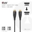 Obrázek Club3D Kabel aktivní hybridní optický HDMI 2.1 8K60Hz/4K120Hz, (M/M), 100m