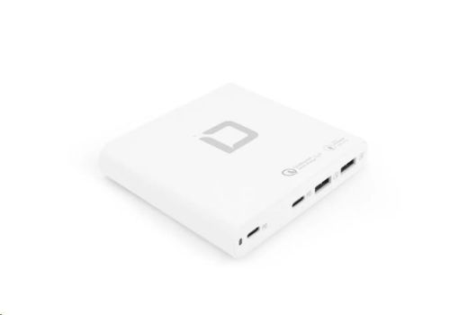 Obrázek DICOTA Laptop Charger Universal PRO EU/UK (120W), White
