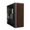 Obrázek ASUS case PROART PA602 WALNUT WOOD MODERN TG, Mid Tower, průhledná bočnice, černá