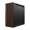 Obrázek ASUS case PROART PA602 WALNUT WOOD MODERN TG, Mid Tower, průhledná bočnice, černá