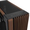 Obrázek ASUS case PROART PA602 WALNUT WOOD MODERN TG, Mid Tower, průhledná bočnice, černá
