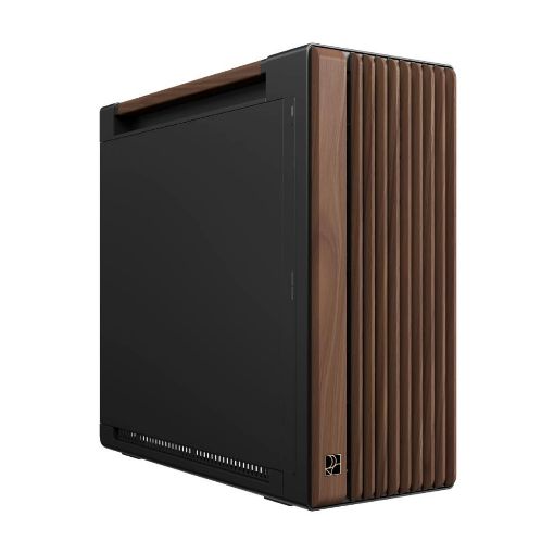 Obrázek ASUS case PROART PA602 WALNUT WOOD MODERN METAL, Mid Tower, černá