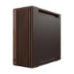 Obrázek ASUS case PROART PA602 WALNUT WOOD RETRO TG, Mid Tower, průhledná bočnice, hnědá