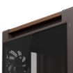 Obrázek ASUS case PROART PA602 WALNUT WOOD RETRO TG, Mid Tower, průhledná bočnice, hnědá