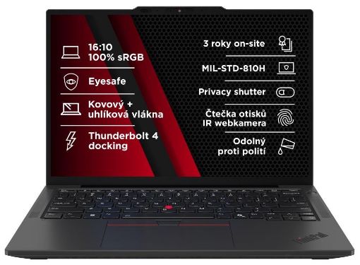 Obrázek LENOVO NTB ThinkPad X13 G6 - Ultra5 225U,13.3" WUXGA,16GB,512SSD,5MP+IRcam,W11P