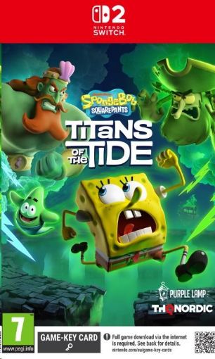 Obrázek NSW2 hra SpongeBob SquarePants: Titans of the Tide (Game-key card)