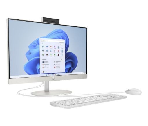 Obrázek HP AiO 24-cr0002nc, 23.8" FHD AG IPS,RYZEN 5 7520U, 16GB LPDDR5 5500, SSD 512GB,  Win11 Home