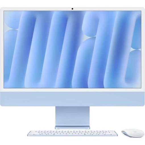 Obrázek Apple iMac 24'' 4.5K display M4 chip 8-core CPU and 8-core GPU, 16GB, 256GB SSD - Blue