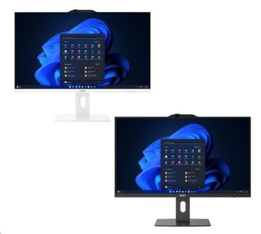 Obrázek MSI PC AiO PRO AP272P 14M-887XEU, i7-14700, 27" FHD, Anti-Glare, Non-touch, 16GB, 1TB SSD, N/A, No OS, White