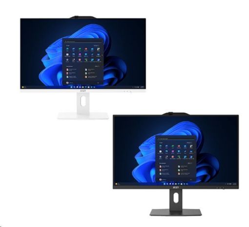 Obrázek MSI PC AiO PRO AP272P 14M-867XEU, i5-14400, 27" FHD, Anti-Glare, Non-touch, 16GB, 512GB SSD, N/A, No OS, Black