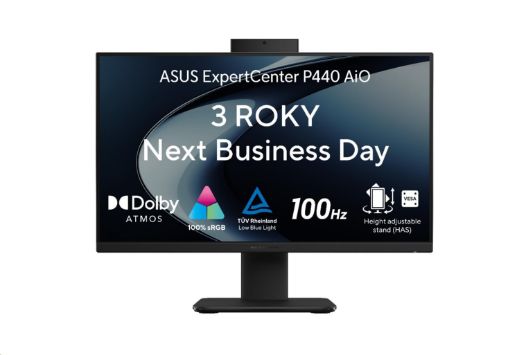 Obrázek ASUS PC AiO ExpertCenter P44 (P440VAK-BPC565X), i7-13620H, 23.8", 32GB, 1TB SSD, UHD, W11 Pro, Black
