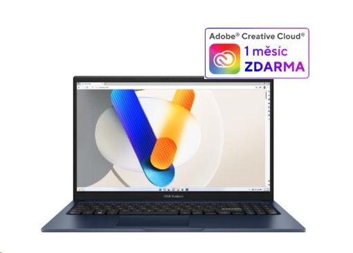 Obrázek ASUS NTB Vivobook 15 (X1504VA-NJ3697W), i3-1315U, 15.6" FHD, 16GB, 512GB SSD, Intel, W11 Home, Quiet Blue