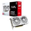 Obrázek ASUS VGA AMD Radeon RX 9060 XT DUAL 16GB WHITE, RX 9060 XT, 16GB GDDR6, 2xDP, 1xHDMI