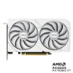 Obrázek ASUS VGA AMD Radeon RX 9060 XT DUAL 16GB WHITE, RX 9060 XT, 16GB GDDR6, 2xDP, 1xHDMI