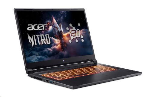 Obrázek ACER NTB Nitro V 17 AI (ANV17-41-R776),R7 AI 260,17.3"QHD,32GB,1TB SSD,RTX 5070,Linux,Black