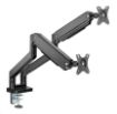 Obrázek Držák monitoru Brateck LDT60-C024 dvě ramena vedle sebe mechanická pružina Heavy Duty