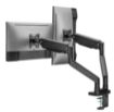Obrázek Držák monitoru Brateck LDT60-C024 dvě ramena vedle sebe mechanická pružina Heavy Duty