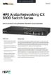 Obrázek HPE Aruba Networking CX 6100 24G 4SFP+ Switch JL678A RENEW