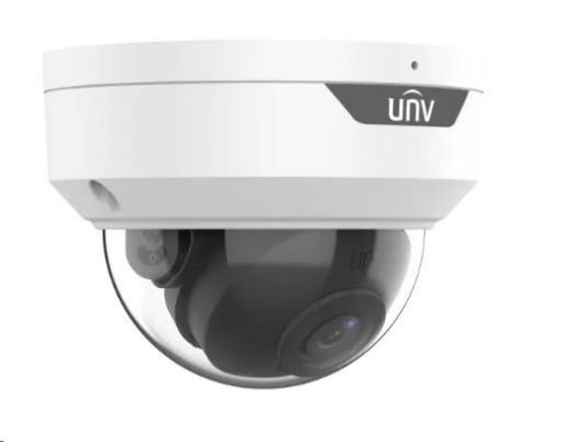 Obrázek Uniview IPC328LE-ADF28K-H, 8MPx dome, objektiv 2,8mm (98.7°), Smart IR 30 m, analýza člověk/vozidlo