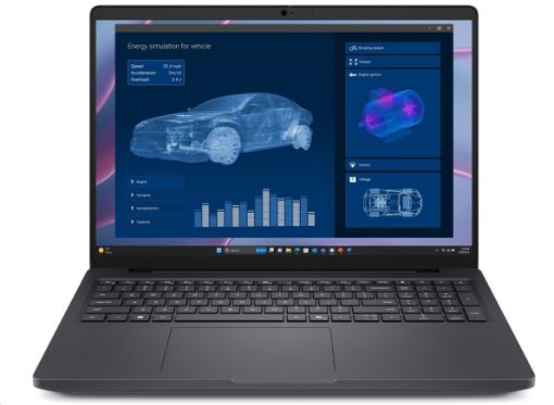 Obrázek DELL NTB Pro Max 16 MC16255/AMD Ryzen AI 7 PRO/32GB/512SSD/16" FHD+/RTX PRO500/130W Type-C/WLAN/Bck Kb/W11 Pro/3Y PS NBD