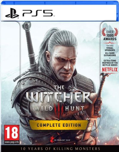 Obrázek PS5 hra The Witcher 3: The Wild Hunt - Complete Edition  + 10th Anniversary Steelbook