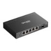 Obrázek TP-Link OMADA switch SG2206MP (5xGbE,1xSFP,4xPoE+,63W,fanless)