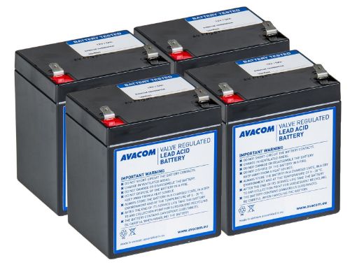 Obrázek AVACOM Náhradní baterie AVA-RBP04-12050-KIT pro UPS CyberPower, Vertiv