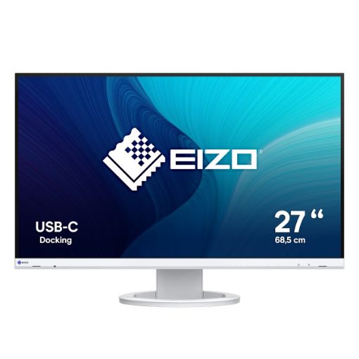 Obrázek EIZO MT 27" EV2720S-WT FlexScan, IPS, 2560x1440, 350nit, 1500:1, 5ms, USB-C, DisplayPort, HDMI, USB, Repro, Bílý