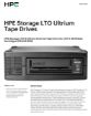 Obrázek HPE Storage LTO-8 Ultrium External Tape Drive (+5x Q2078A LTO-8 30TB Data Cartridges) Smart Choice