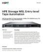 Obrázek HPE Storage MSL 1/8 Tape Autoloader 1x MSL LTO-9 SAS Drive 5x LTO-9 45TB Data Cartridges