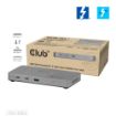 Obrázek Club3D hub Thunderbolt 5 5v1, 3x USB-C TB5, 1x USB-A, 1x8K60Hz, 3x 5K60Hz, certifikace Thunderbolt Share, 180W