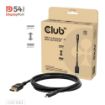 Obrázek Club3D Kabel USB-C na DisplayPort 2.1 DP54 Bi-Directional, 8K120Hz, 4K480Hz, 2m