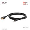 Obrázek Club3D Kabel USB-C na DisplayPort 2.1 DP54 Bi-Directional, 8K120Hz, 4K480Hz, 2m