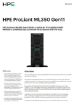 Obrázek HPE PL ML350g11 5515+ (3.2G/8C) 2x32G (P64706)  2x480G SSD MR408i-o/4G 2x1000W 8-24SFF 4p1G Smart Choice