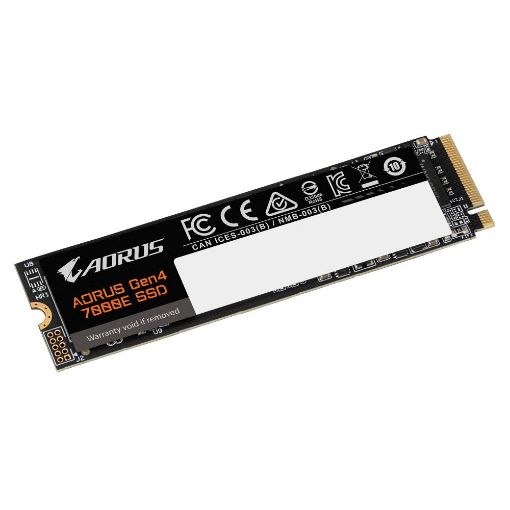Obrázek GIGABYTE SSD 1TB AORUS Gen4 7000E, PCIe Gen4x4, M.2 2280, (R:7100/ W:6100MB/s)