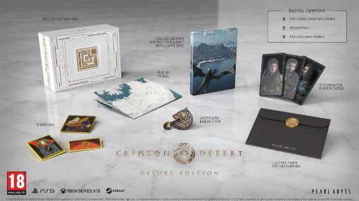 Obrázek PC hra Crimson Desert Deluxe Edition