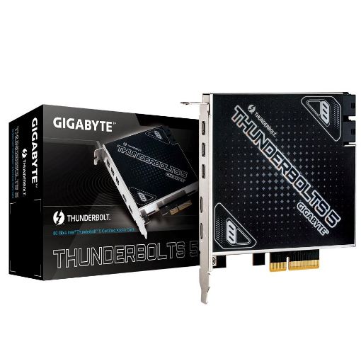 Obrázek GIGABYTE rozšiřující karta Thunderbolts 5, PCIe 4.0x4, 3xMini-DP