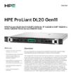 Obrázek HPE PL DL20g11 6333P (3.1G/6C12T) 1x32G (P64339) NS204(2x480G) 4SFF VROC 1x800W 4x1G NBD333 Smart Choice